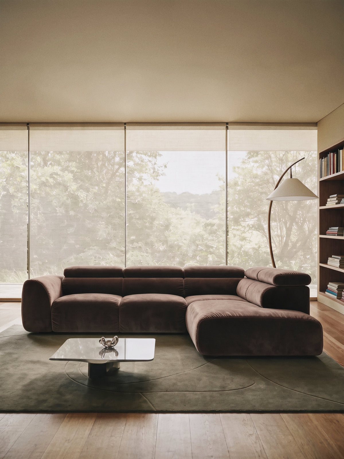 Narożna sofa modułowa Dove (4-osobowa)