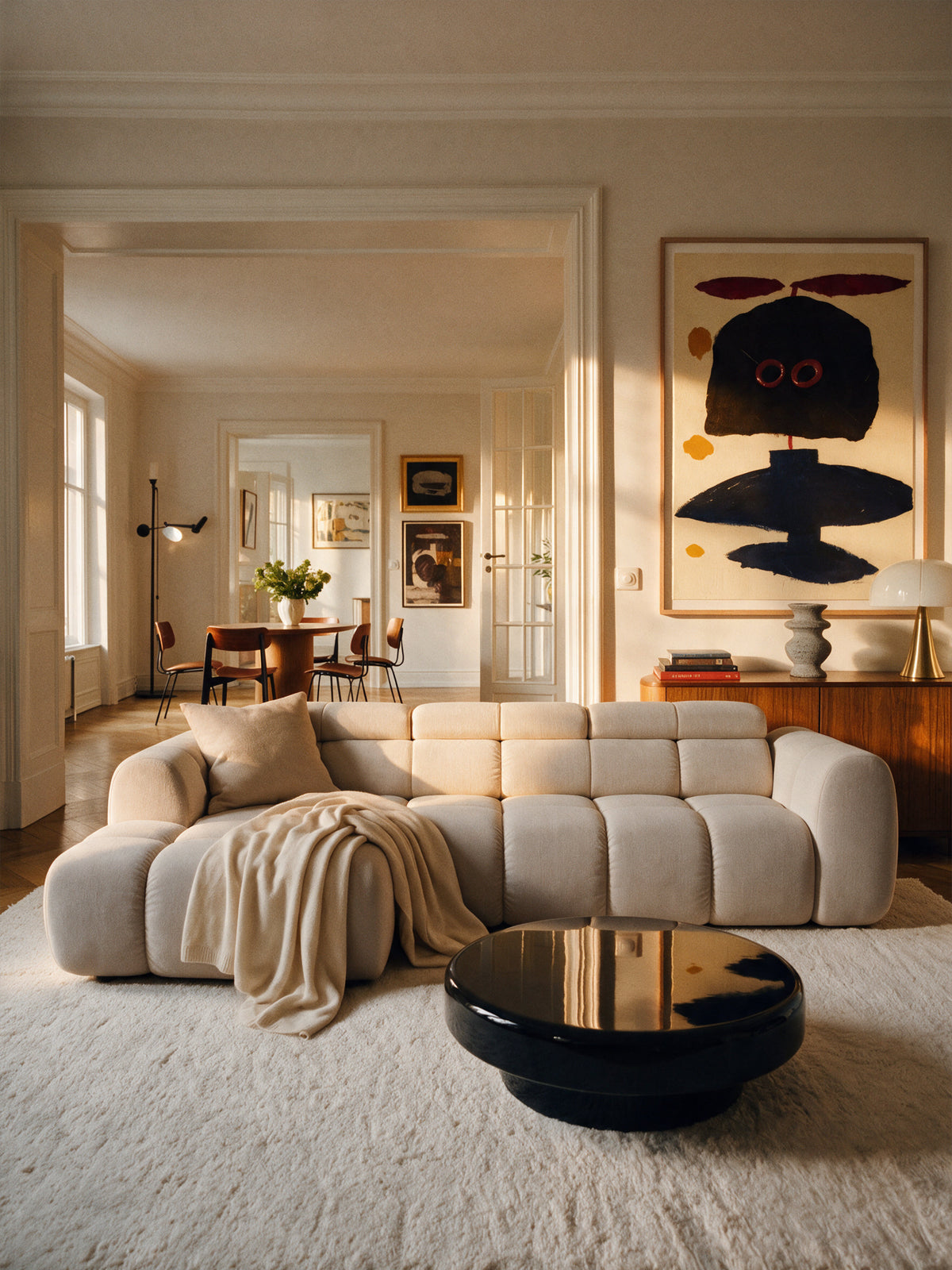 Narożna sofa modułowa Nubo (3-osobowa)