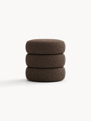 Ciemne bouclé taupe Belis 81